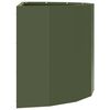 vidaXL Jardinière Vert olive 60 x 30 x 35 cm Acier
