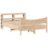 vidaXL Cadre de lit avec t&ecirc;te de lit 150x200 cm bois de pin massif