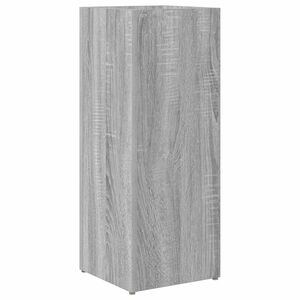 vidaXL Porte-parapluie Gris Sonoma 25 x 24,5 x 64 cm Bois d'ing&eacute;nierie