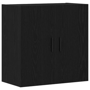 vidaXL Meuble mural Ch&ecirc;ne noir 60 x 31 x 60 cm Bois d'ing&eacute;nierie