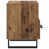 vidaXL Cabinet de chevet avec tiroir Bois ancien 40 x 35 x 47,5 cm