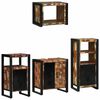 vidaXL Ensemble de mobilier de salle de bain 4 pcs Bois Recyclé Solide