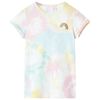 vidaXL T-shirt pour enfants multicolore 116