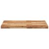 vidaXL Dessus de table rectangulaire 100x60x4 cm bois massif d'acacia