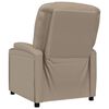vidaXL Fauteuil inclinable Cappuccino Similicuir