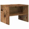 vidaXL Cabinet de chevet 2 pcs Bois ancien 40 x 40 x 30 cm