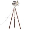 vidaXL Lampadaire &agrave; tr&eacute;pied bois de manguier massif 180 cm