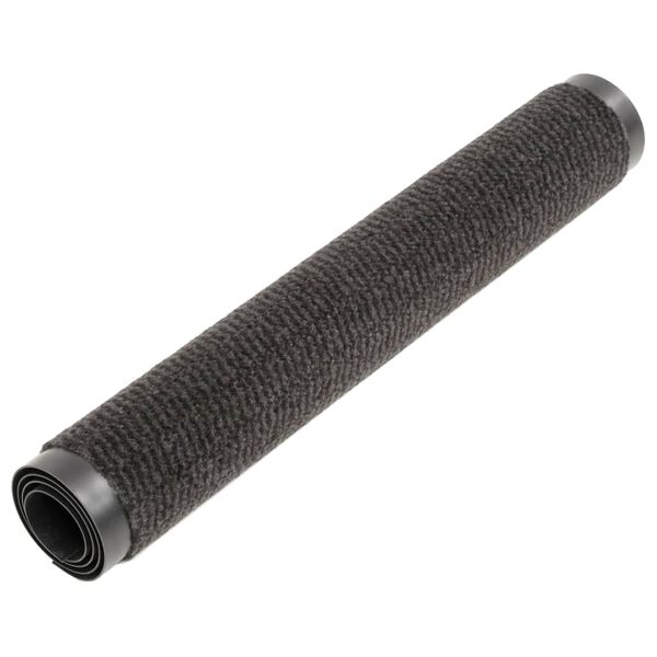 vidaXL Paillassons rectangulaires 2 pcs 90 x 150 cm Noir