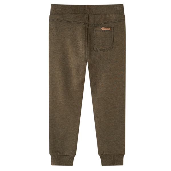 Pantalon de survêtement pour enfants mélange kaki 140