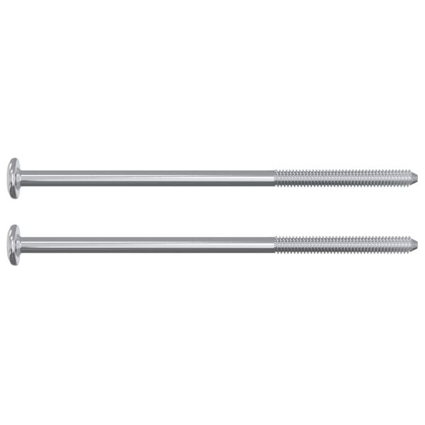 vidaXL Vis 12 pcs Argent&eacute; M6 x 120 mm Acier