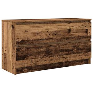 vidaXL Meuble TV vieux bois 100x35x54 cm bois d'ing&eacute;nierie