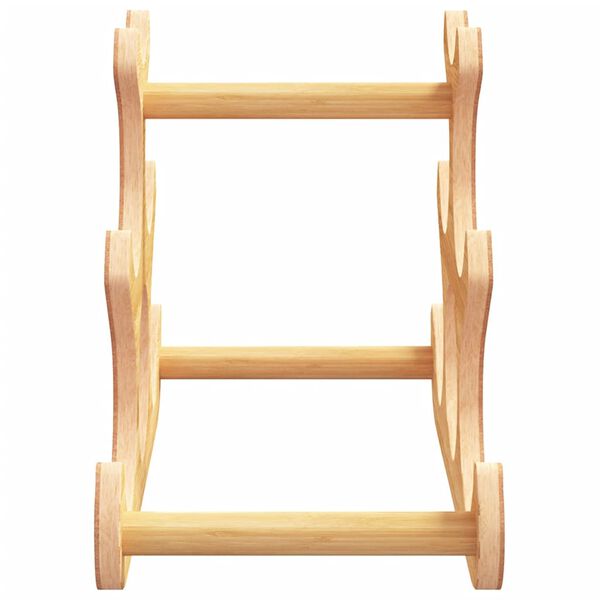 vidaXL Casier à vin pour 6 bouteilles 35x18x25,5 cm bambou