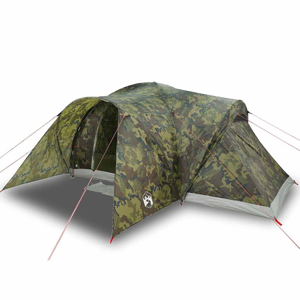 Tente De Pêche 4 Personnes Camouflage Imperméable