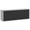 vidaXL Armoire &agrave; outils avec stockage Noir et gris 100 x 25 x 35 cm
