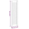 vidaXL Portes d'armoire &agrave; persiennes 2 pcs 99x29,5 cm pin massif