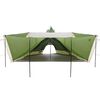 vidaXL Tente familiale tipi 8 personnes vert imperm&eacute;able