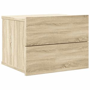 vidaXL Table de chevet ch&ecirc;ne sonoma 40x30x30 cm Bois d'ing&eacute;nierie
