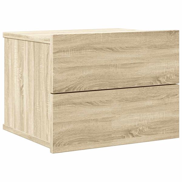 vidaXL Table de chevet chêne sonoma 40x30x30 cm Bois d'ingénierie