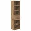 vidaXL Haut Armoire Ch&ecirc;ne artisanal 45 x 42,5 x 185 cm