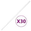 vidaXL Goulottes de c&acirc;ble avec pinces &Oslash;25 mm 30 m PVC