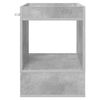 vidaXL Table d'appoint 2 pcs Gris b&eacute;ton 40 x 40 x 56 cm