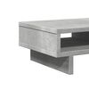 vidaXL Support de moniteur gris béton 50x27x15 cm bois d'ingénierie