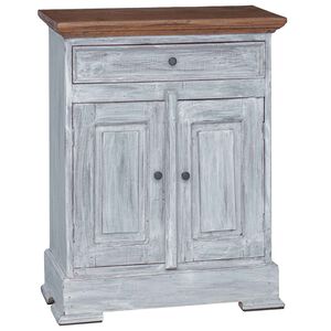 vidaXL Armoire de rangement 63 x 30 x 79 cm Bois de Mahogany Massif