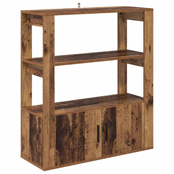 vidaXL Buffet Bois ancien 30 x 80 x 90 cm Bois d'ing&eacute;nierie