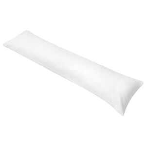 vidaXL Oreiller de dormeur lat&eacute;ral 40 x 145 cm Blanc