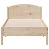 vidaXL Cadre de lit sans matelas 100x200 cm bois massif de pin