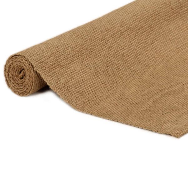 vidaXL Tapis 80x200 cm Jute Rectangulaire