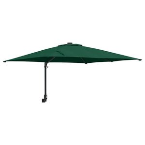 vidaXL Parasol de jardin 248,5 x 247,5 x 160 cm Polyester et Acier
