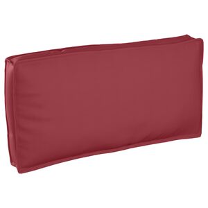 vidaXL Coussin Bordeaux 120 x 60 x 12 cm Tissu Oxford