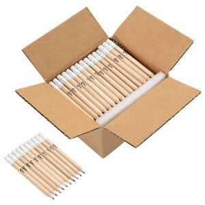 vidaXL Crayons HB &Oslash; 0,7 x 10 cm Naturel Bois de peuplier solide