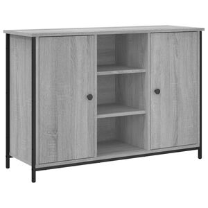 vidaXL Buffet sonoma gris 100x35x70 cm bois d'ing&eacute;nierie