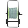 vidaXL Chariot enrouleur vert pour tuyau de 60 m 1/2" acier