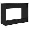 vidaXL Bureau de lit Ch&ecirc;ne noir 100 x 45 x 75 cm Bois d'ing&eacute;nierie