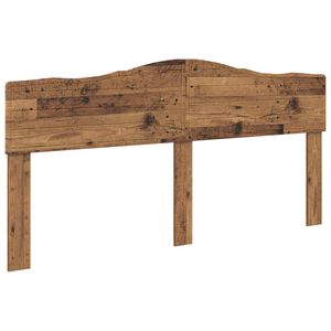 vidaXL T&ecirc;te de lit Bois Ancien Bois d'ing&eacute;nierie