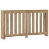 vidaXL Cache-radiateur ch&ecirc;ne artisanal 149x20x82 cm bois d'ing&eacute;nierie