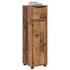 vidaXL Cabinet de salle de bain Bois Ancien 30,5 x 30 x 101 cm