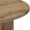 vidaXL Table d'appoint Ch&ecirc;ne artisanal 29,6 x 29,6 x 60 cm