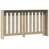 vidaXL Cache-radiateur ch&ecirc;ne sonoma 149x20x82 cm bois d'ing&eacute;nierie