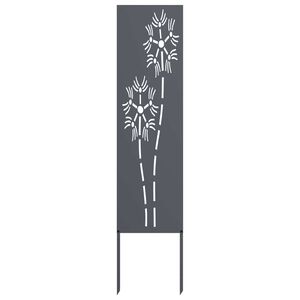 vidaXL &Eacute;cran de confidentialit&eacute; de jardin Anthracite 32 x 140 cm