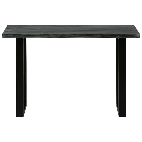 vidaXL Table console Bois de Melia azedarach 110x35x75 cm Gris