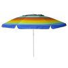 Eurotrail Parasol de plage UPF 50+ Arc-en-ciel