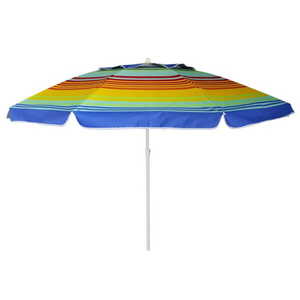 Eurotrail Parasol de plage UPF 50+ Arc-en-ciel