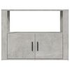 vidaXL Buffet Gris béton 80x30x60 cm Bois d'ingénierie