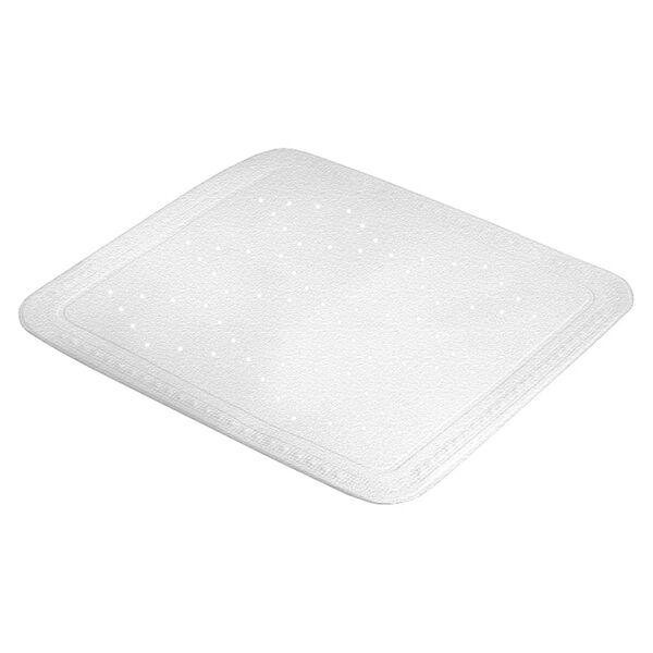 Kleine Wolke Tapis de bain antid&eacute;rapant Arosa 55x55 cm Blanc