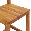 vidaXL Ensemble de bar de jardin 5 pcs Bois d'acacia solide