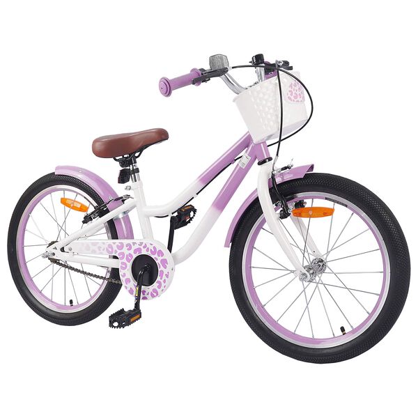 vidaXL V&eacute;lo pour Enfants 18 Pouces pour les 5-7 ans Pourpre